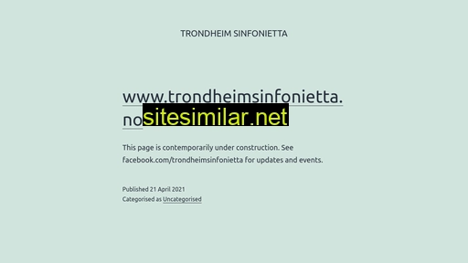 Trondheimsinfonietta similar sites