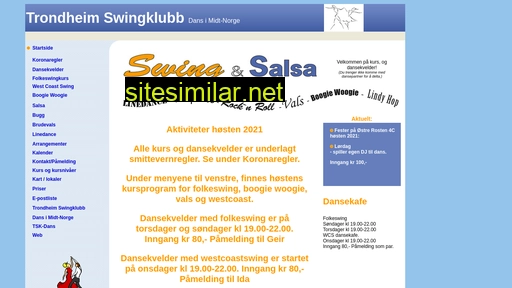 Trondheimswingklubb similar sites
