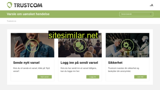 trustcom.no alternative sites