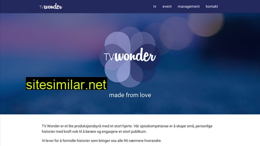 tvwonder.no alternative sites