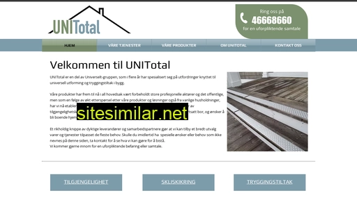 unitotal.no alternative sites