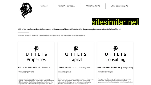 utilis-as.no alternative sites