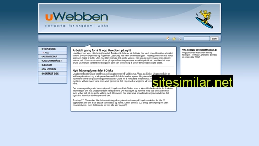 uwebben.no alternative sites