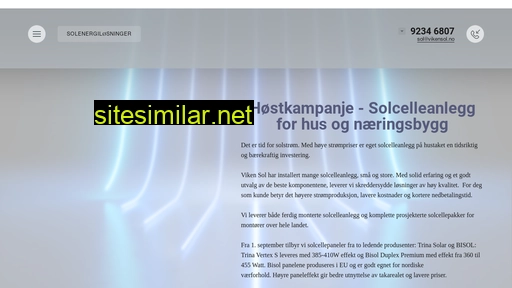 vikensol.no alternative sites