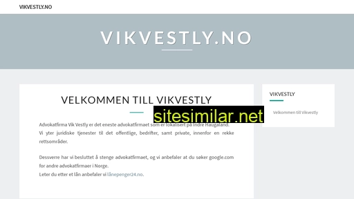 vikvestly.no alternative sites