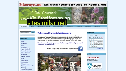 visitvestfossen.no alternative sites