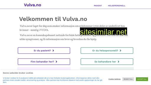 vulva.no alternative sites