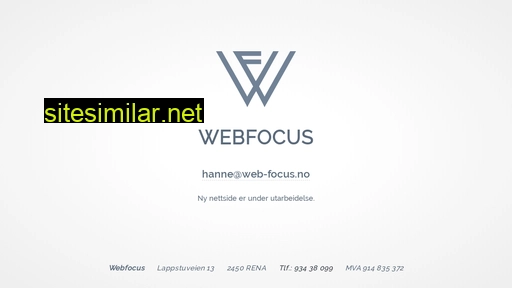 web-focus.no alternative sites