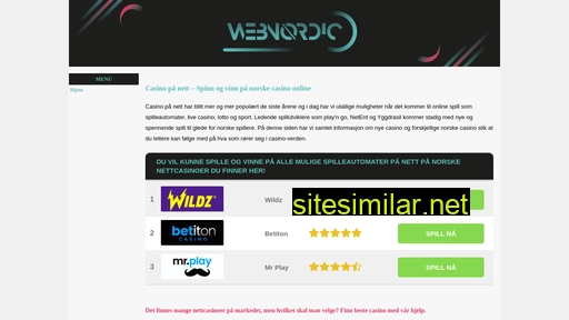 webnordic.no alternative sites