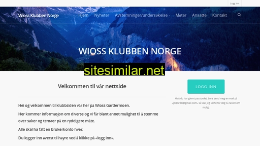 wiossklubbnorge.no alternative sites