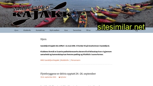 www2.sandefjordkajakk.no alternative sites