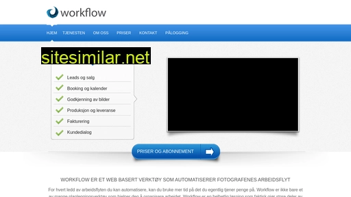 Workflow similar sites