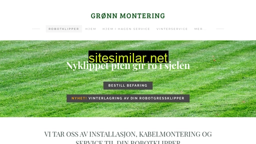 grønnmontering.no alternative sites