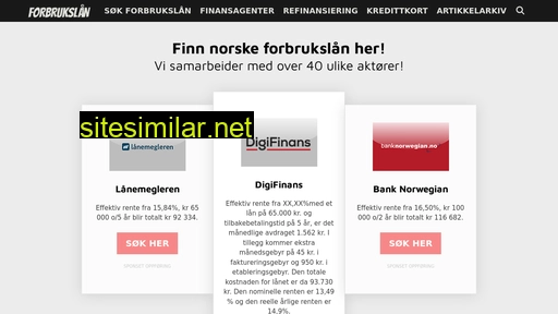 norske-forbrukslån.no alternative sites