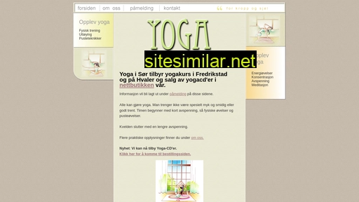 yogaisor.no alternative sites