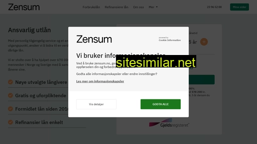zensum.no alternative sites