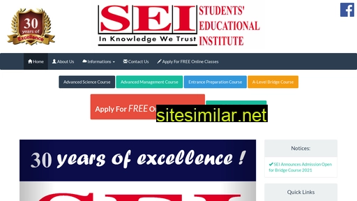 sei.edu.np alternative sites