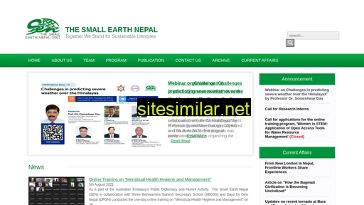 smallearth.org.np alternative sites