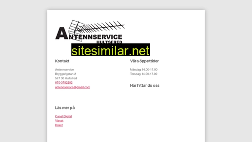 antennservice.nu alternative sites