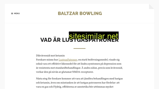 baltzarbowling.nu alternative sites