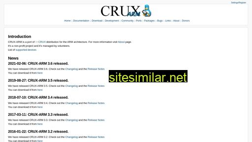 crux-arm.nu alternative sites