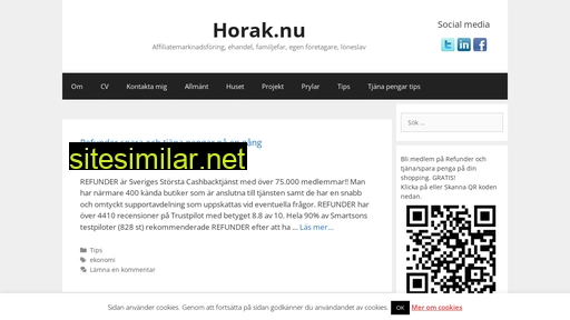 horak.nu alternative sites