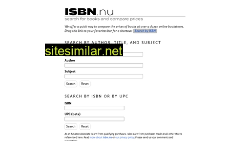 isbn.nu alternative sites