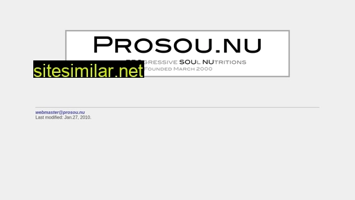 prosou.nu alternative sites