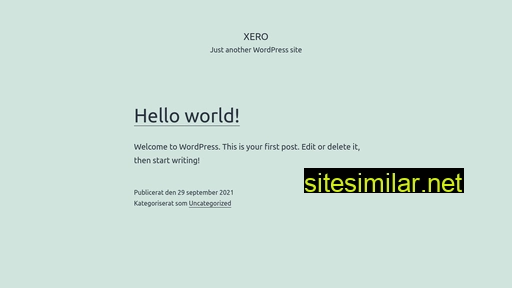 Xero similar sites