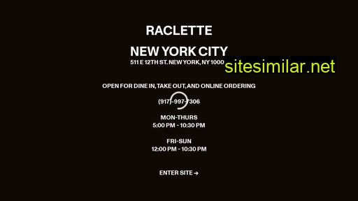 raclette.nyc alternative sites