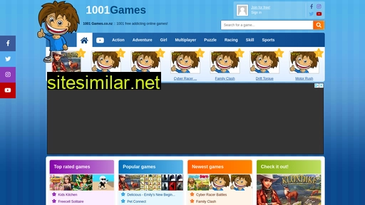 1001games.co.nz alternative sites