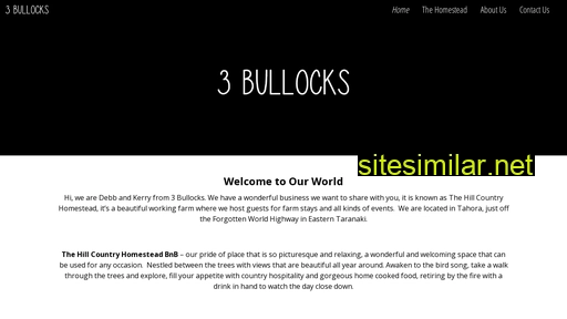 3bullocks.nz alternative sites