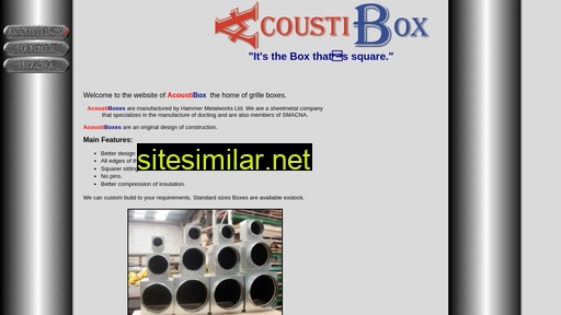 acoustibox.co.nz alternative sites