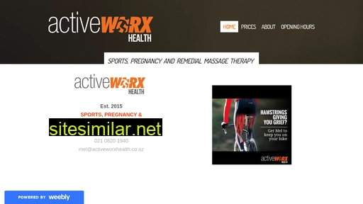 activeworxhealth.co.nz alternative sites