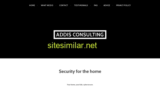 addisconsulting.co.nz alternative sites