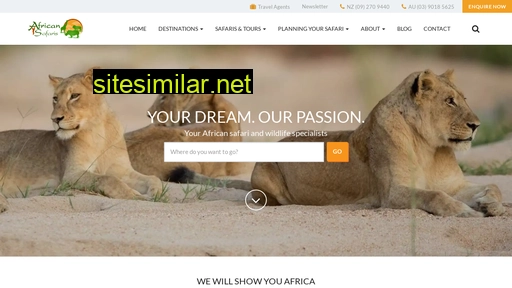 Africansafaris similar sites
