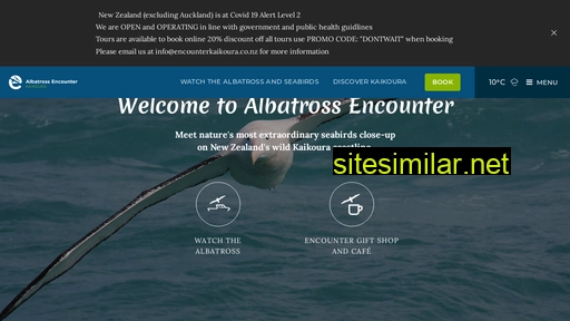 albatrossencounter.co.nz alternative sites