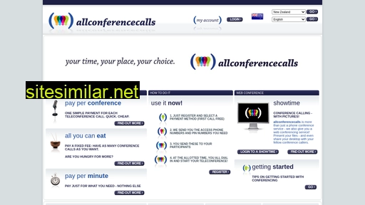 allconferencecalls.co.nz alternative sites