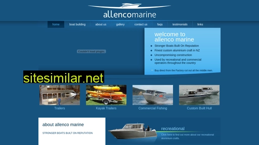 allencomarine.co.nz alternative sites