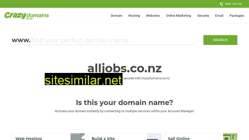 alljobs.co.nz alternative sites