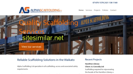 alphascaffolding.co.nz alternative sites