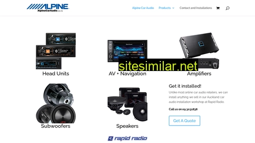 alpinecaraudio.co.nz alternative sites