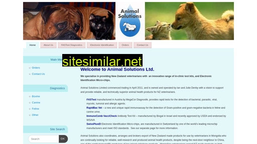 animalsolutions.co.nz alternative sites