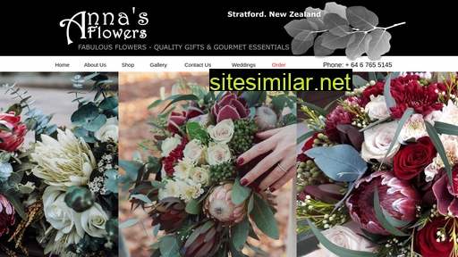 annasflowers.co.nz alternative sites