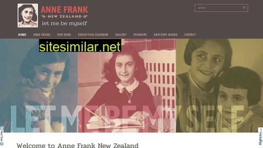 annefranknz.org.nz alternative sites