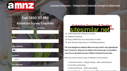 asbestosmanagement.co.nz alternative sites