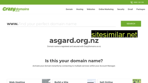 asgard.org.nz alternative sites