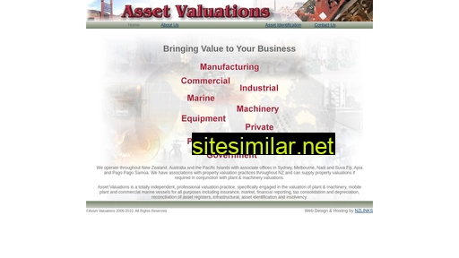 assetvaluations.co.nz alternative sites