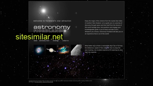 astronomyfiordland.co.nz alternative sites