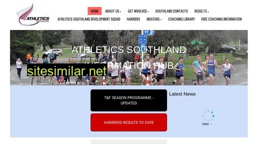 athleticssouthland.co.nz alternative sites